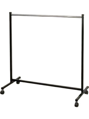 Akkaya Dekorasyon Gri Dekor 100*100 Cm Sabit Etek Askılığı, Elbise Askılığı, Mağaza Askılığı