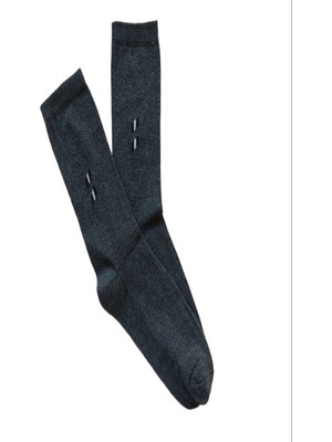 Herosa Tekstil Erkek Siyah Pamuklu Çorap