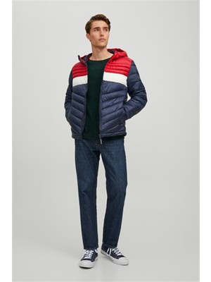 Jack & Jones Jjehero Puffer Hood Noos Navy