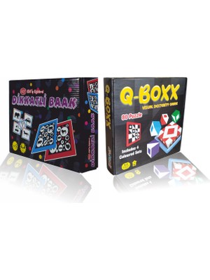 Elux Dikkatli Baak ( Look Look ) ve Q-Smart Cubes ( Q-Bitz, Qbitz ) 2si Bir Arada