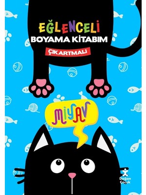 Miyav Eğlenceli Boyama Kitabım