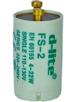 D-Lite 4X22W 130V Tekli 230V Çiftli Fs2 Starter