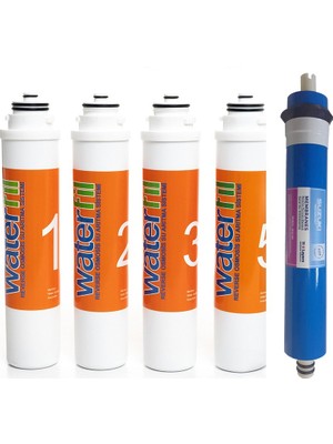 Sulook Waterlife Su Arıtma Cihazı Uyumlu Tak-Çevir Filtre Seti (Suzukı Technology Membranlı)