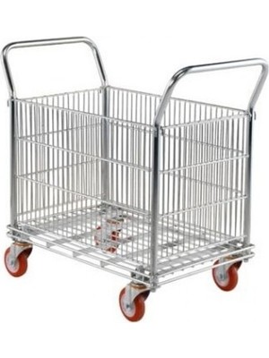 Malzeme ve Koli Taşıma Arabası 50X80 Havuzlu