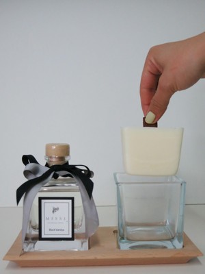 Missi Kare Dark Amber Vegan Refil Mum 210 gr