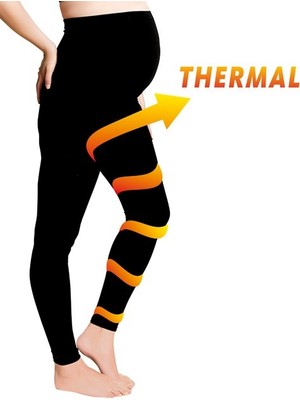 Dore Hamile Thermal Tayt 11842 Siyah / 500 - - S (No:1)