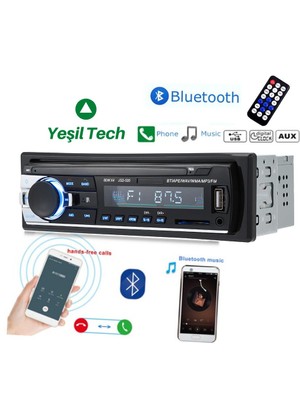 Exvol Oto Teyp Exw-21 4*60W Bluetooth SD Aux Çift USB'li Amfi Çıkışı ile Gelişmiş Medya Çalar