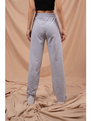 Cng Moda Kadın Siyah Brooklyn Çıtçıtlı Bol Paça Eşofman