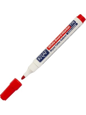 Kraf Beyaz Tahta Kalemi Doldurulabilir Siyah+Mavi+Kırmızı Hediye Kraf Mıknatıslı Tahta Silgisi