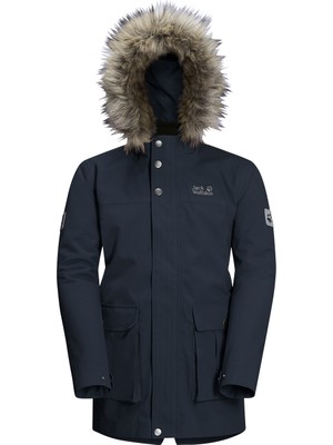 Jack Wolfskin island 3IN1 Erkek Çocuk Su Geçirmez Outdoor Mont 1606743-1010