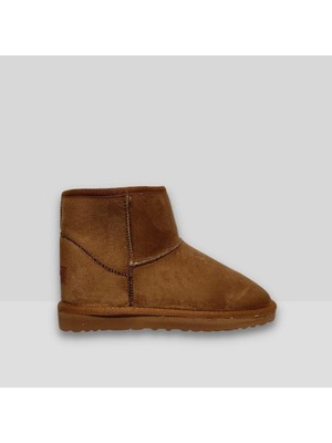 Pierre Cardin 52127 Kadın Ugg Bot Modeli Süet Dış Malzeme Orta Topuklu Şık Tasarım