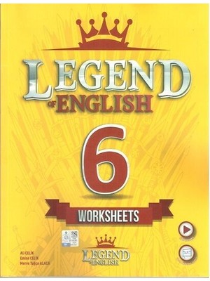 Legend English 6. Sınıf Worksheets Çalışma Kitabı 2023