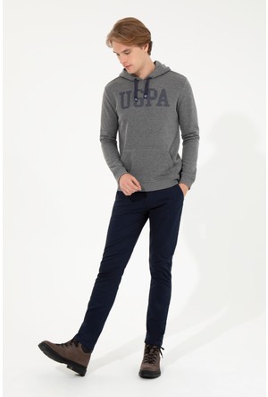 U.S. Polo Assn. Gri Kapüşonlu Erkek Sweatshirt ve Ürünleri - Hepsiburada.com