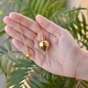 Taş Sandığı Pirinç Pandül - Sarkaç  ( Hazneli )