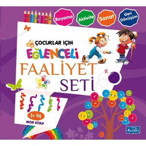 Eğlenceli Faaliyet Seti Mor Kitap – 5 Yaş Üzeri