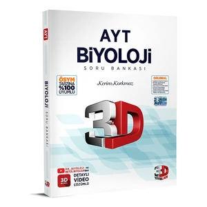 3D Yayınları AYT Biyoloji Soru Bankası