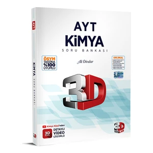 3D Yayınları AYT Kımya Soru Bankası