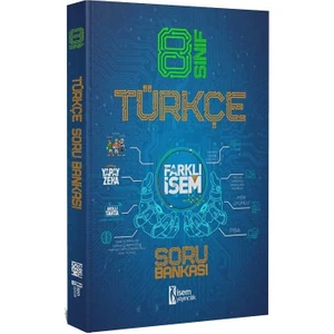İSEM Yayıncılık 8. Sınıf LGS Farklı Türkçe Soru Bankası - LGS 2023 Kitapları