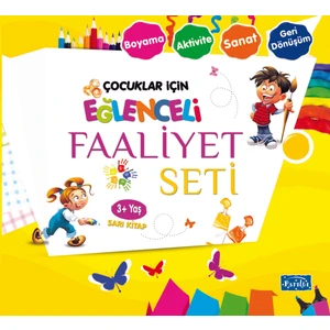 Eğlenceli Faaliyet Seti Sarı Kitap - 3 Yaş Üzeri