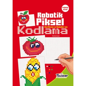 Robotik Piksel Kodlama Kırmızı Kitap