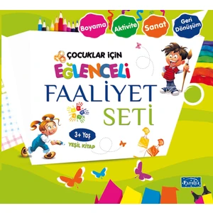 Eğlenceli Faaliyet Seti Yeşil Kitap – 3 Yaş Üzeri