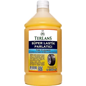 Terlans Süper Lastik Parlatıcı 1000Ml + Uygulama Süngeri Hediye