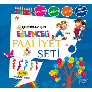 Eğlenceli Faaliyet Seti
lacivert Kitap – 4 Yaş Üzeri