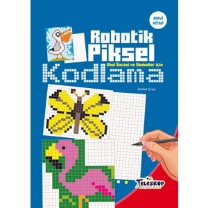 Robotik Piksel Kodlama Mavi Kitap
