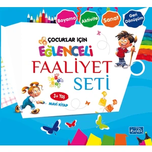 Eğlenceli Faaliyet Seti Mavi Kitap – 3 Yaş Üzeri