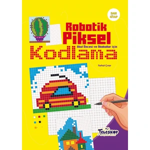 Robotik Piksel Kodlama Sarı Kitap