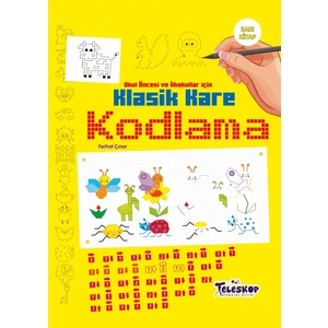 Klasik Kare Kodlama Sarı Kitap