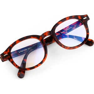 Bilge Karga Simon Leopard Mavi Işık Koruyucu Gözlük Hafif Grilamid Malzeme ile 48 mm Çerçeve