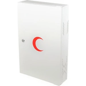 Akşan Metal Kilitli Kapaklı Ilk Yardım Ecza Dolabı Beyaz Kod : 416
