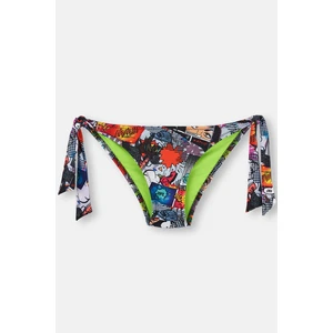 Turuncu 20233MM Bağcıklıl Bikini Alt-Trc