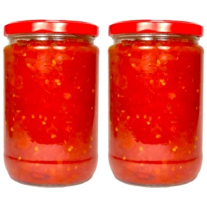 Ev Yapımı Domates Sosu / Menemen Sosu Cam Kavanoz 2 x 650 gr