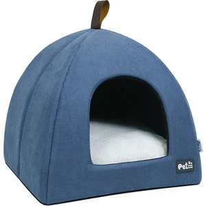 Çadır Tipi Kedi ve Köpek Yuvası - Mavi  (Yurt Dışından)