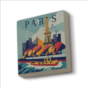 Paris Baskılı Doğaltaş  MAGNET(KRG-002)