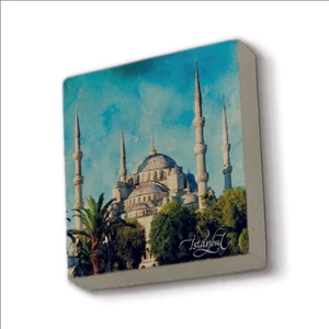 Sultanahmet Camii Baskılı Doğaltaş  MAGNET(KRT-013)