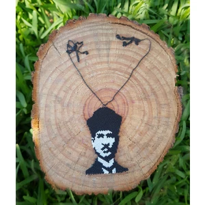 Miyuki Boncuk El Yapımı Atatürk Portre Kolye