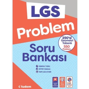 Tudem Yayınları LGS Problemler Soru Bankası