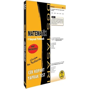 Tasarı Yayınları DGS Matematik Yaprak Test