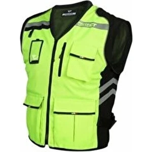 Forte Gt Reklektif Motosiklet Yeleği Sarı