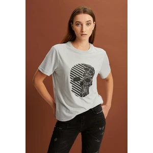 Alexander Gardi Baskılı Basic T-Shirt (B22-385A)
