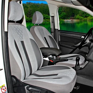 Oto Pandami Renault Kangoo 2008-2021 Uyumlu Gri Ticari Tay Tüyü Koltuk Kılıfı