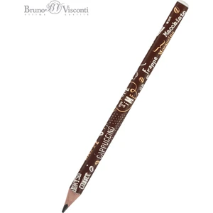 Bruno Visconti "happy Graphix" Jumbo Kurşun Kalem 4b ,3,5 Mm. Kahve Saati
