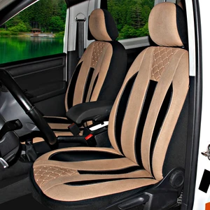 Oto Pandami Fiat Doblo Panaroma 2012+ Uyumlu Taba Ticari Tay Tüyü Koltuk Kılıfı