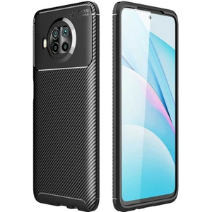 Kip GSM Xiaomi Mi 10T Lite 5g Kılıf Karbon Desenli Yüksek Kalite Negro Silikon Kapak