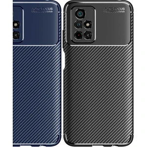 Kip GSM Xiaomi Poco M4 Pro 5g Kılıf Karbon Desenli Yüksek Kalite Negro Silikon Kapak