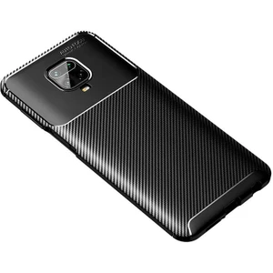 Kip GSM Xiaomi Redmi Note 9 Pro Kılıf Karbon Desenli Yüksek Kalite Negro Silikon Kapak