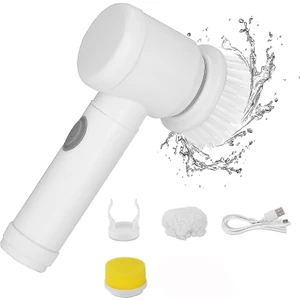 Tıny-Wıtch Elektrikli Banyo Temizleme Fırçası - Beyaz (Yurt Dışından)